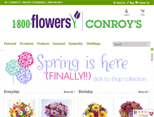 Tablet Screenshot of conroyflowersranchocucamonga.com